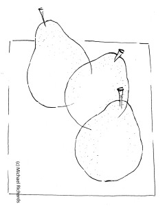 Pears drawing blog